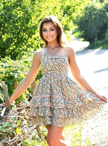 одинокая красотка Katrine